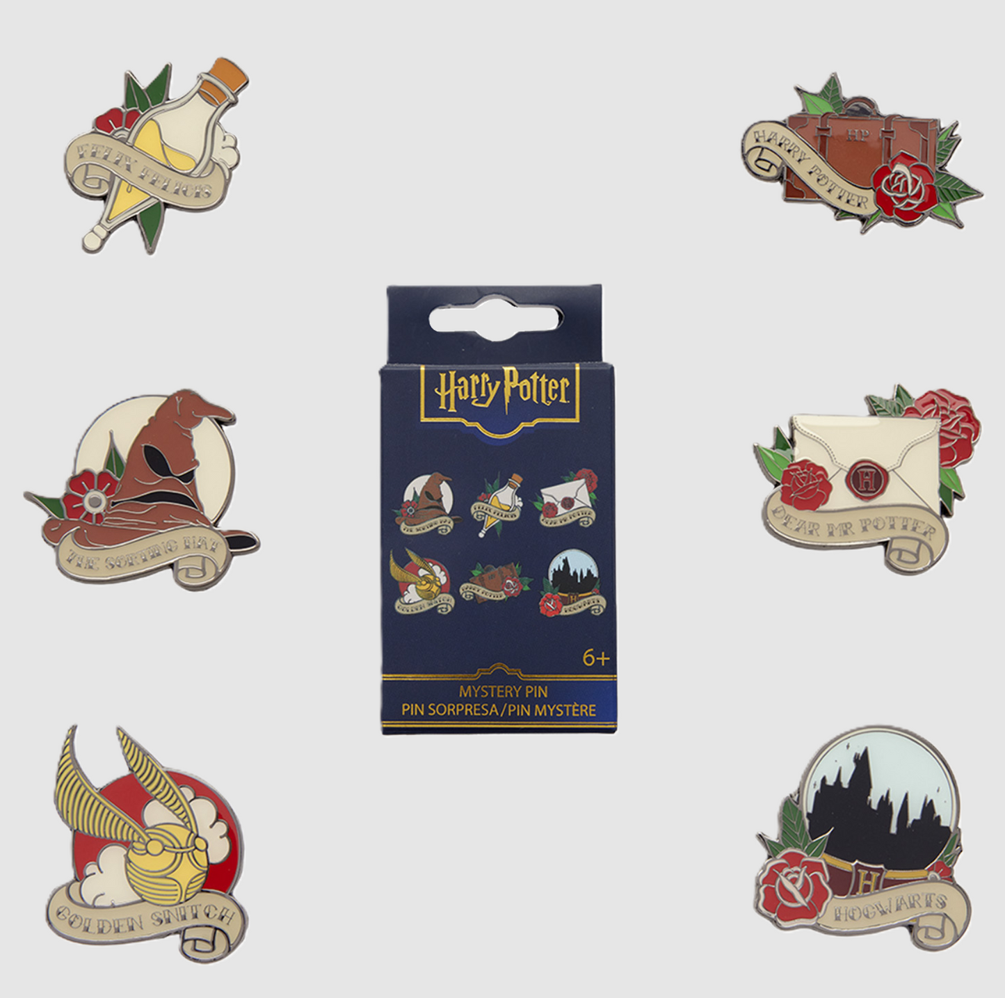Loungefly - Harry Potter Tattoo Iconic Mystery Box Pin