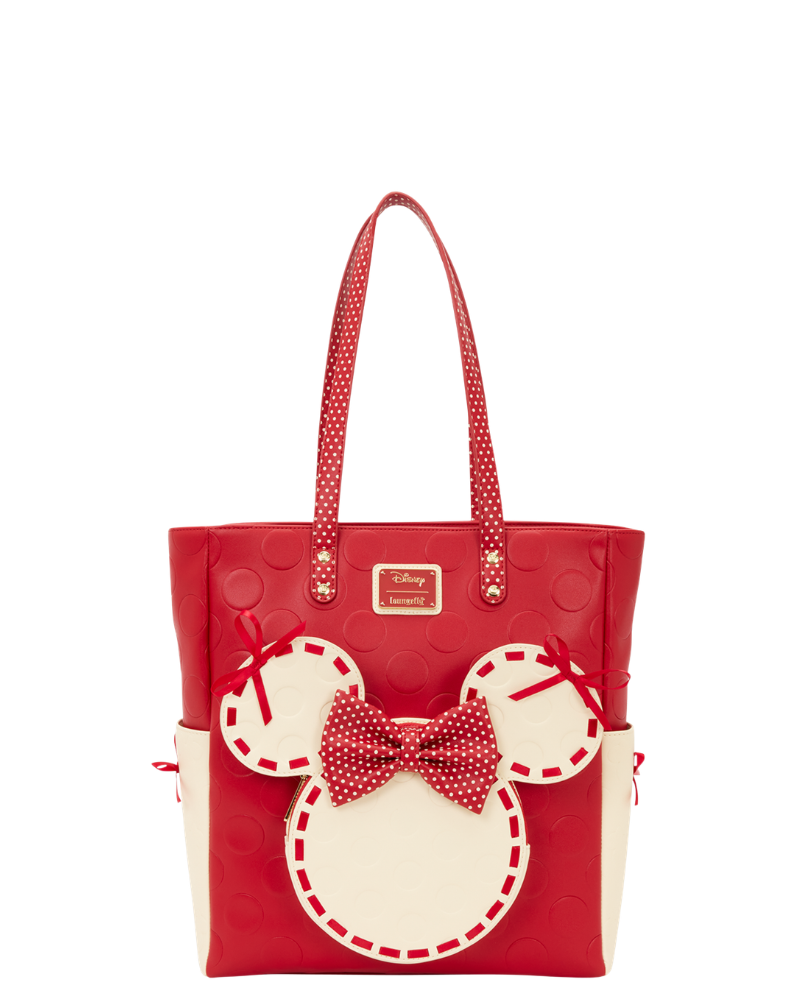 Loungefly - Minnie Mouse Rocks the Dots Coquette Tote Bag