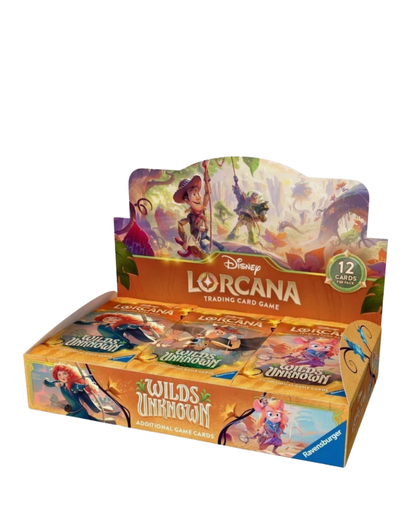 Disney Lorcana Wilds Unknown Booster Pack (12 Cards)