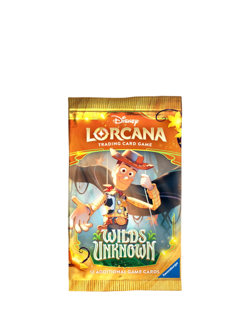 Disney Lorcana Wilds Unknown Booster Pack (12 Cards)