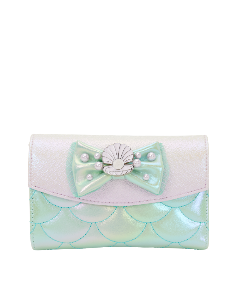 Loungefly - The Little Mermaid Iridescent Pearl Flap Wallet