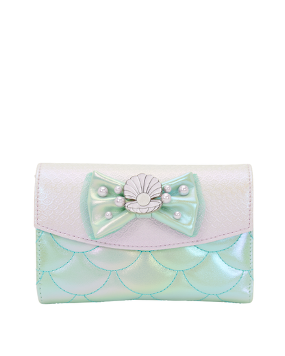 Loungefly - The Little Mermaid Iridescent Pearl Flap Wallet