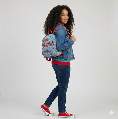 Loungefly - Child's Play Chucky Cosplay Mini Backpack