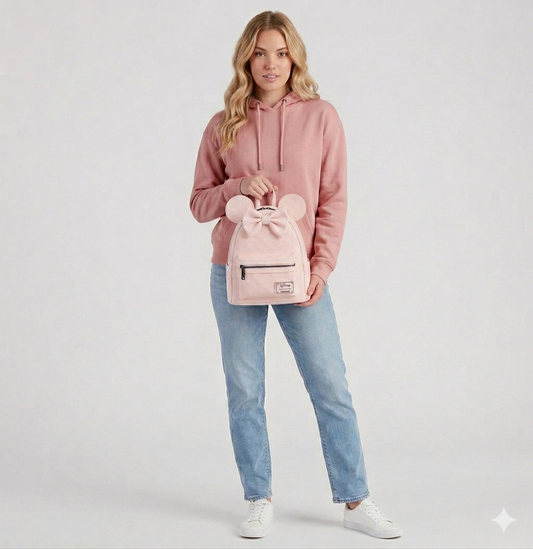 Loungefly - Minnie Ear Evergreen Mini Backpack