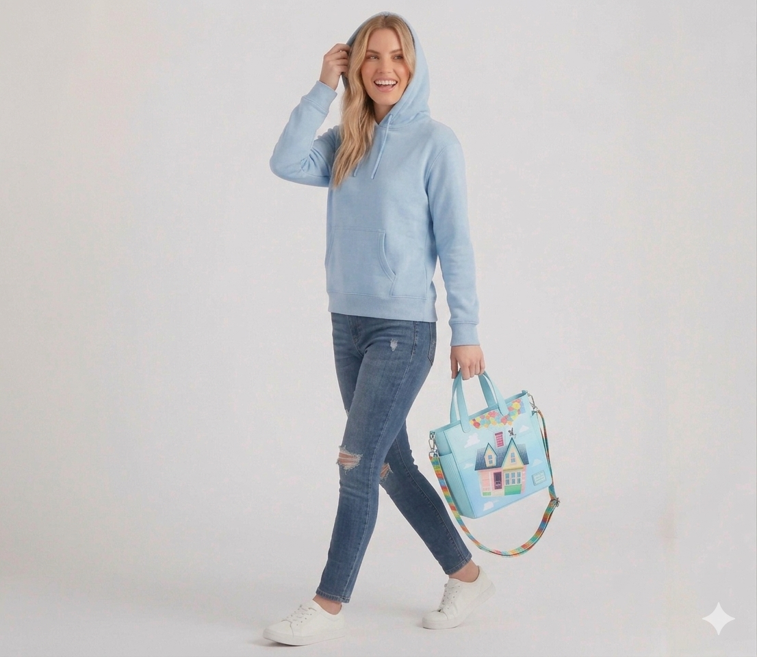 Loungefly - Disney Up 15th Anniversary Convertible Tote Bag