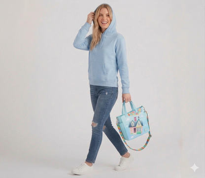 Loungefly - Disney Up 15th Anniversary Convertible Tote Bag