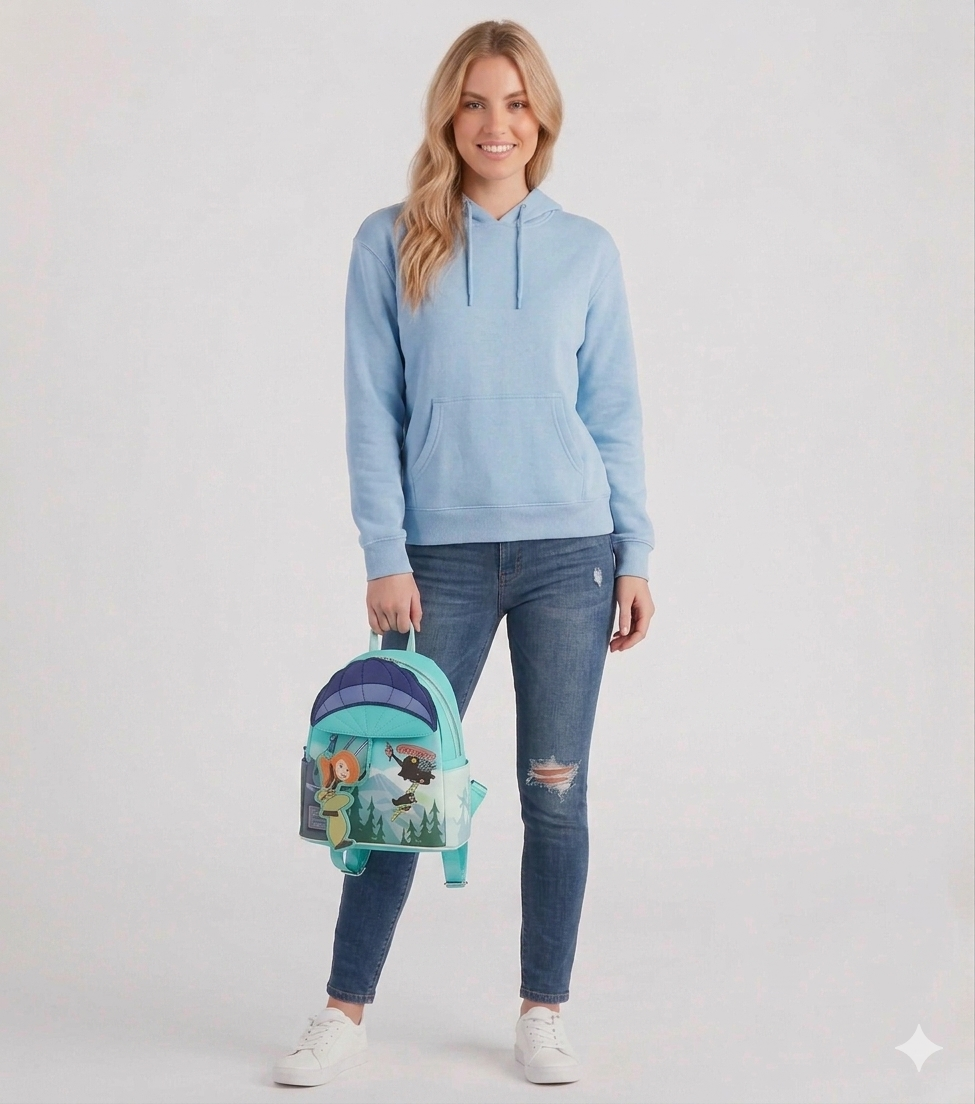 Loungefly - Kim Possible Paragliding Mini Backpack