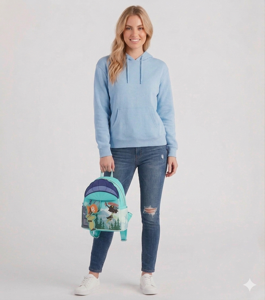 Loungefly - Kim Possible Paragliding Mini Backpack