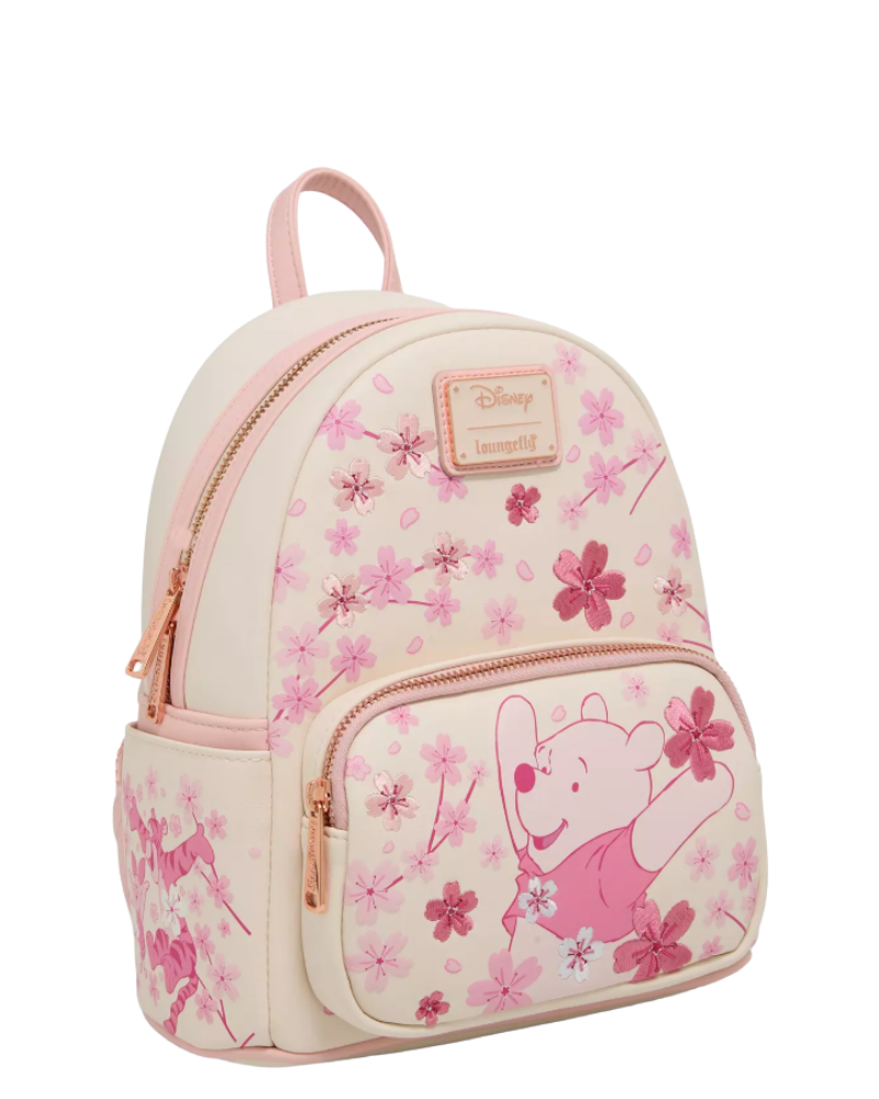 Loungefly -   Disney Winnie the Pooh Cherry Blossom Mini Backpack