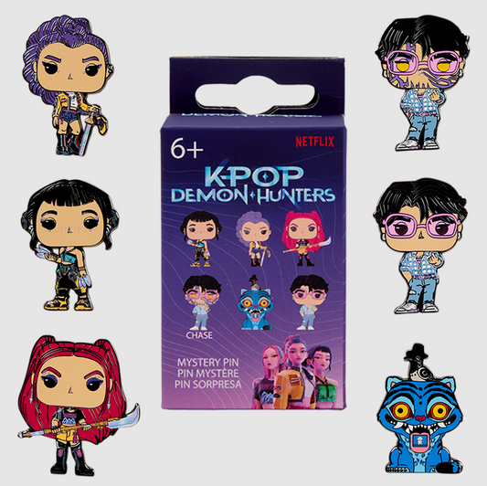 Loungefly - Kpop Demon Hunters Mystery pin box