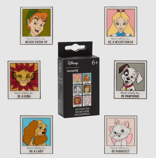 Loungefly - Disney Classics Year Book Portrait Mystery Box Pin