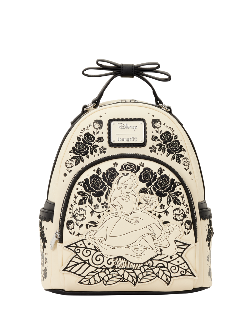 Loungefly - Alice in Wonderland Floral Mini Backpack