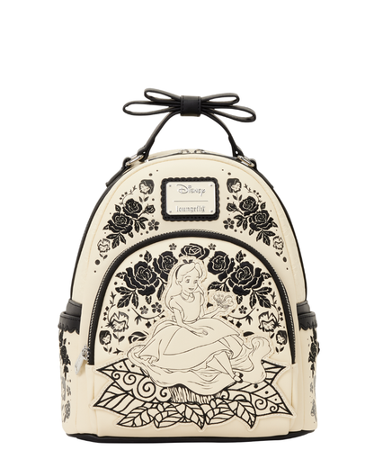 Loungefly - Alice in Wonderland Floral Mini Backpack