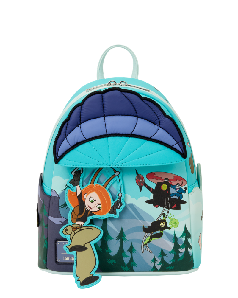 Loungefly - Kim Possible Paragliding Mini Backpack