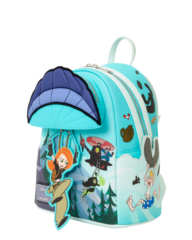 Loungefly - Kim Possible Paragliding Mini Backpack