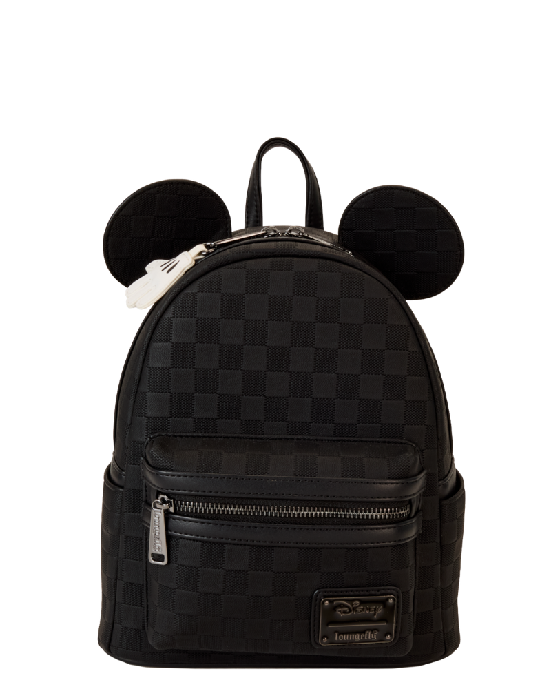 Loungefly - Mickey Mouse Evergreen Checkered Texture Mini Backpack