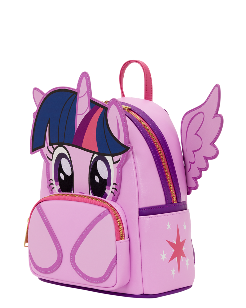 Loungefly - My Little Pony Twilight Sparkle Cosplay Glitter Mini Backpack