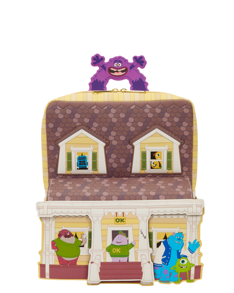 Loungefly - Monsters University Oozma Kappa House Figural Mini Backpack