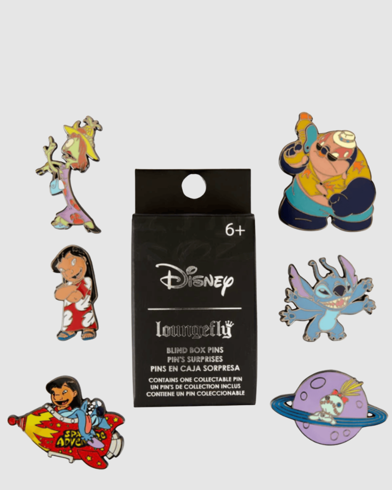 Loungefly -  Disney Lilo & Stitch Space Adventure Mystery Box Pin