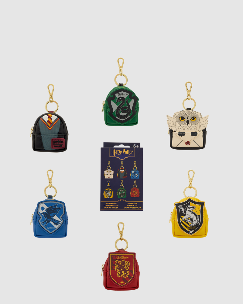 Loungefly -  Harry Potter Hogwarts™ Mystery Mini Backpack Keychain Charm