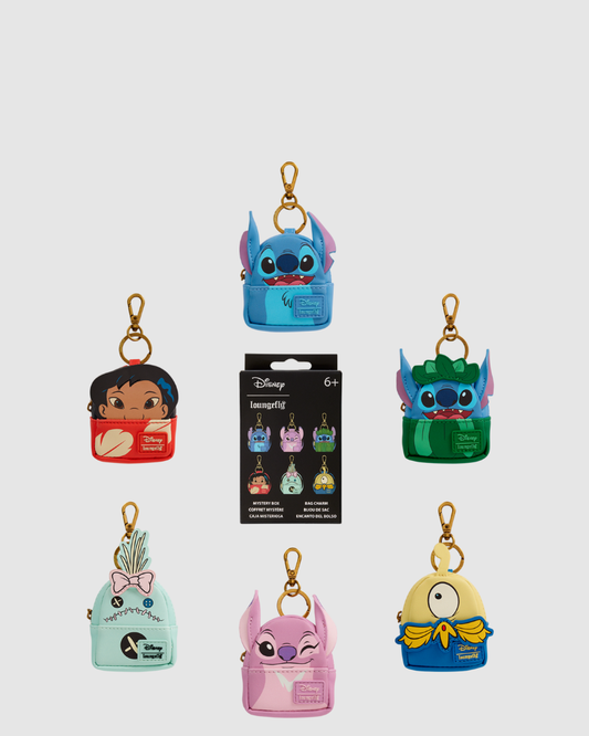 Loungefly -  Lilo & Stitch Cosplay Mystery Mini Backpack Keychain Charm