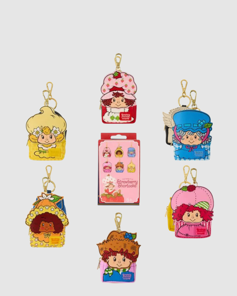 Loungefly - Strawberry Shortcake Cosplay Mystery Mini Backpack Keychain Charm