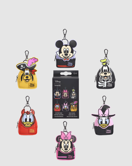 Loungefly - Mickey and Friends Halloween Mystery Mini Backpack Keychain Charm (Copy)