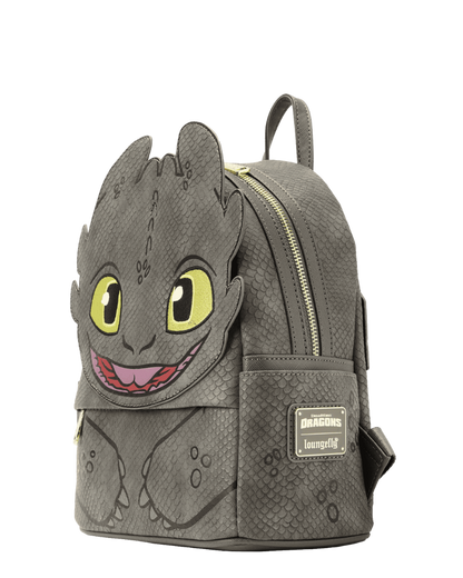 Loungefly -   How to Train Your Dragon Toothless Cosplay Mini Backpack